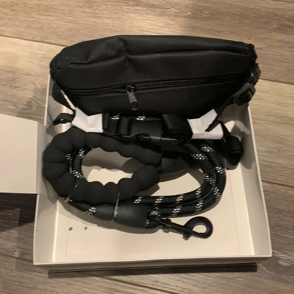 TT: Two Piece Dog Walking Set: Leash & Fanny Pack